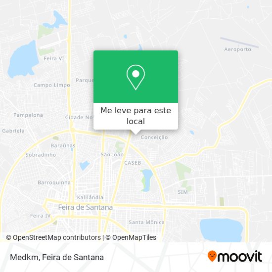 Medkm mapa