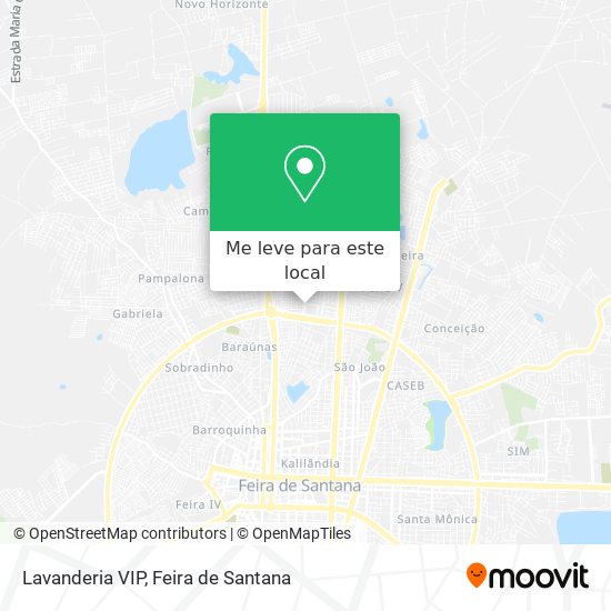 Lavanderia VIP mapa