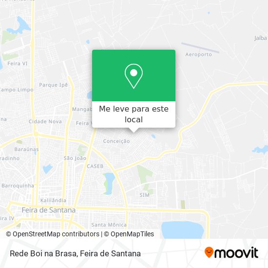Rede Boi na Brasa mapa