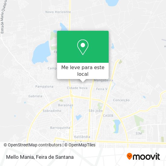 Mello Mania mapa