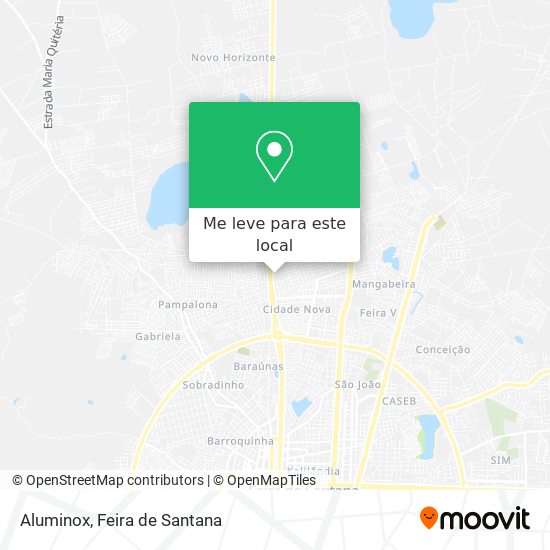 Aluminox mapa