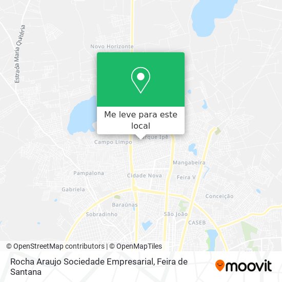 Rocha Araujo Sociedade Empresarial mapa