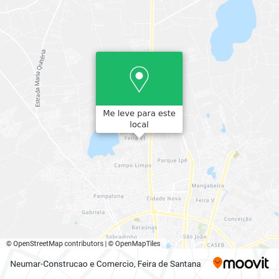 Neumar-Construcao e Comercio mapa