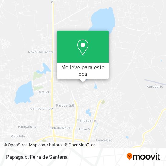 Papagaio mapa