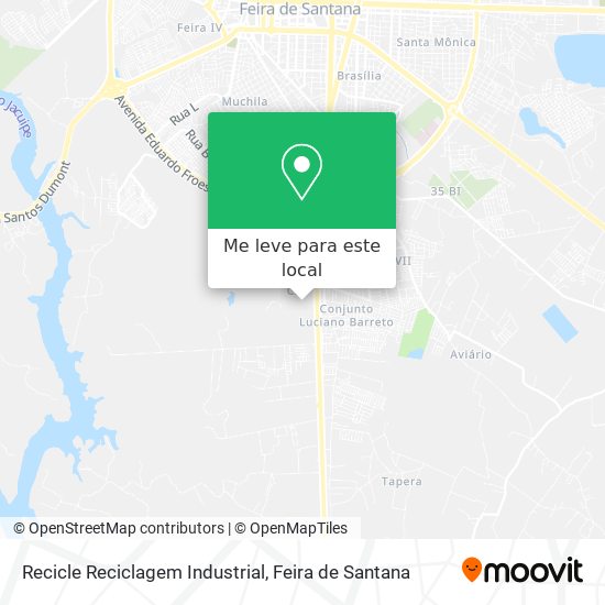 Recicle Reciclagem Industrial mapa
