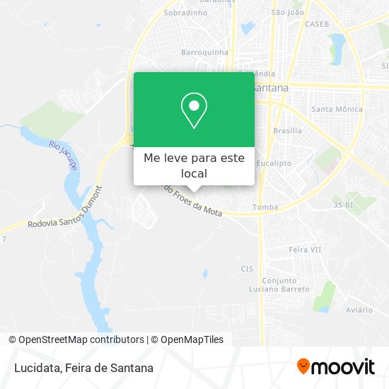 Lucidata mapa