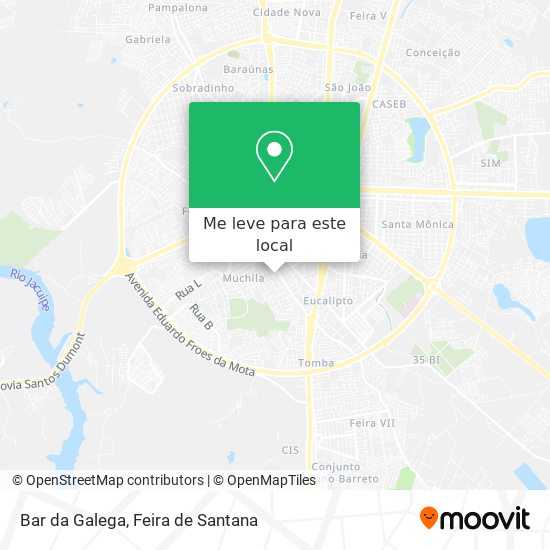 Bar da Galega mapa