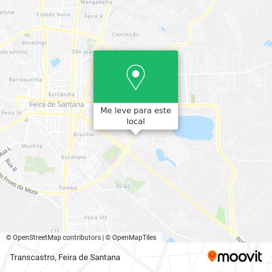 Transcastro mapa