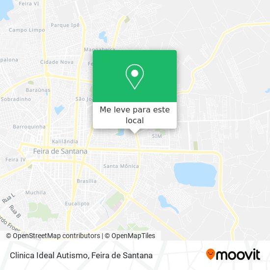 Clinica Ideal Autismo mapa