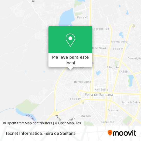 Tecnet Informática mapa