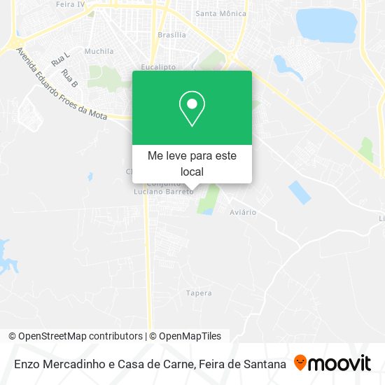 Enzo Mercadinho e Casa de Carne mapa