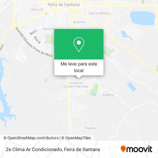 Ze Clima Ar Condicionado mapa