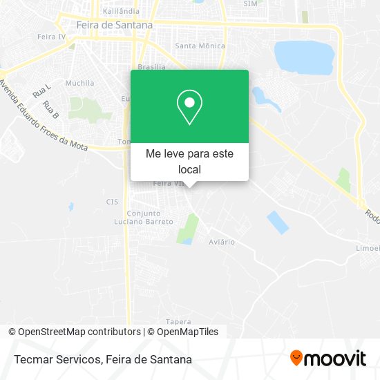 Tecmar Servicos mapa
