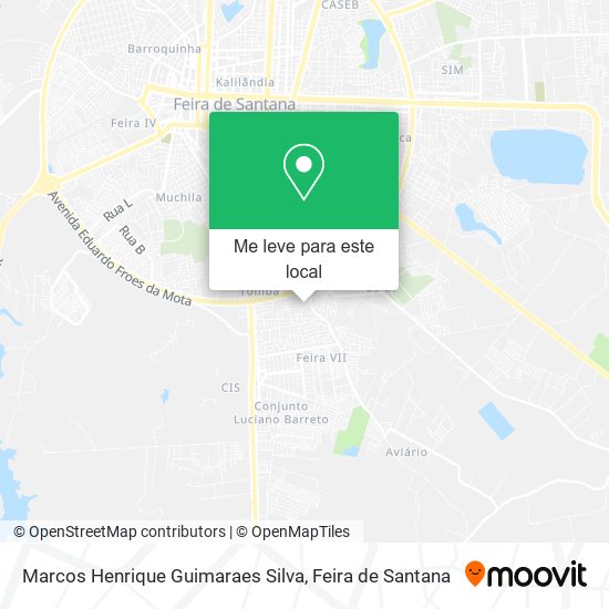 Marcos Henrique Guimaraes Silva mapa