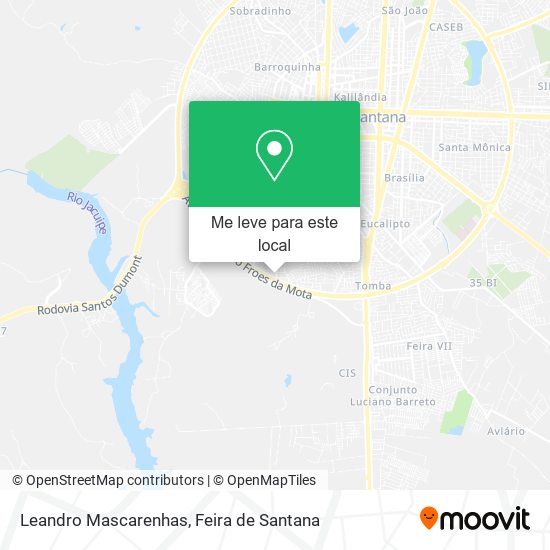 Leandro Mascarenhas mapa