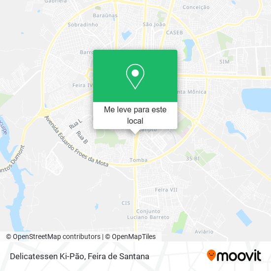 Delicatessen Ki-Pão mapa