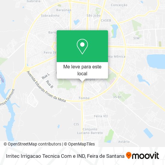 Irritec Irrigacao Tecnica Com e IND mapa