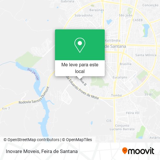 Inovare Moveis mapa