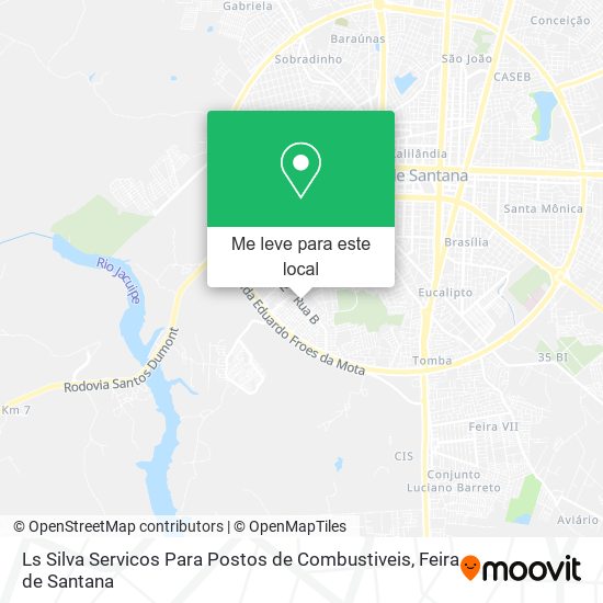 Ls Silva Servicos Para Postos de Combustiveis mapa