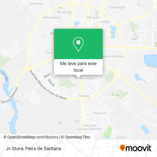 Jv Store mapa