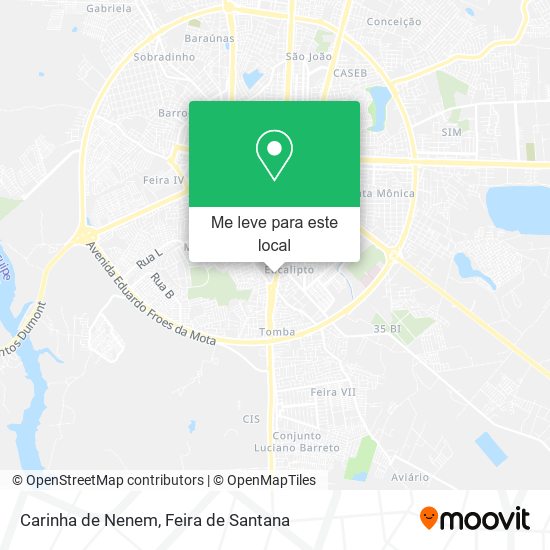 Carinha de Nenem mapa