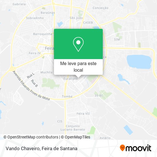 Vando Chaveiro mapa