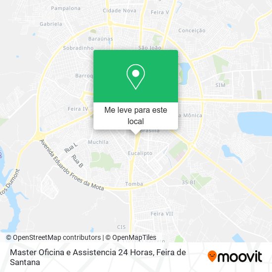 Master Oficina e Assistencia 24 Horas mapa