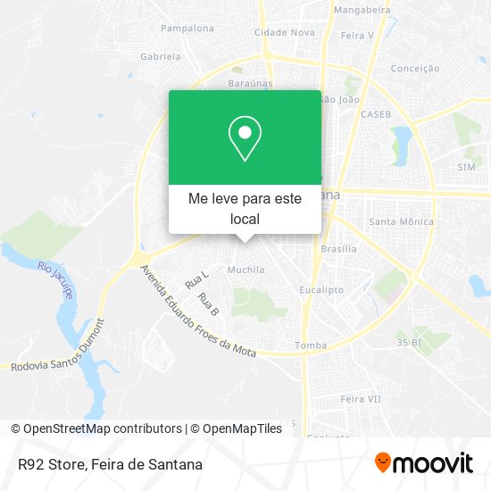 R92 Store mapa