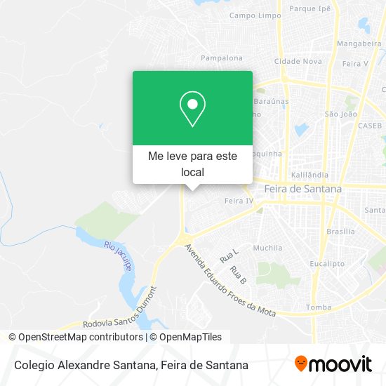 Colegio Alexandre Santana mapa