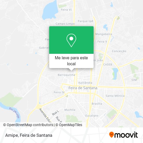 Amipe mapa