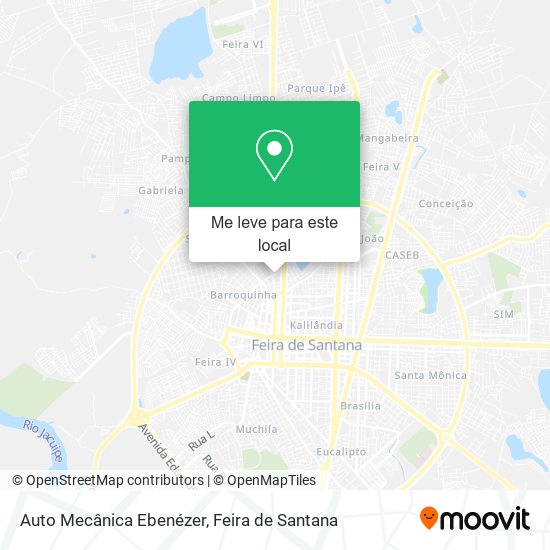 Auto Mecânica Ebenézer mapa