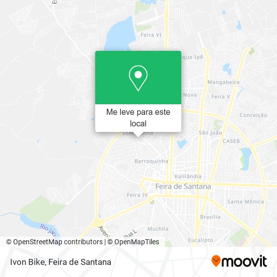 Ivon Bike mapa