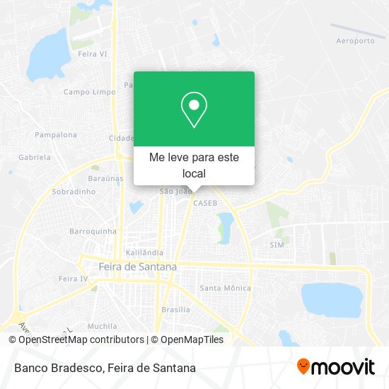 Banco Bradesco mapa