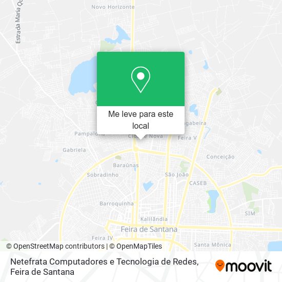 Netefrata Computadores e Tecnologia de Redes mapa