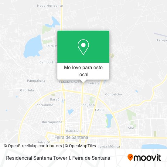 Residencial Santana Tower I mapa