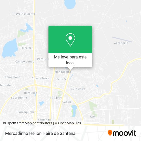 Mercadinho Helion mapa