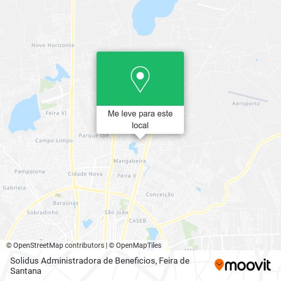 Solidus Administradora de Beneficios mapa