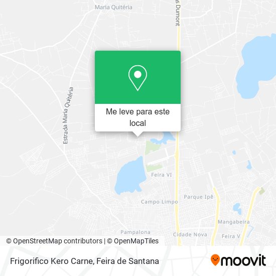 Frigorifico Kero Carne mapa