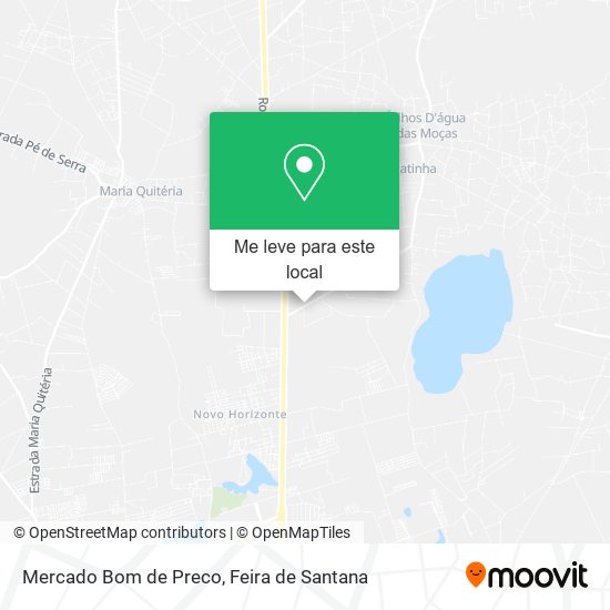 Mercado Bom de Preco mapa