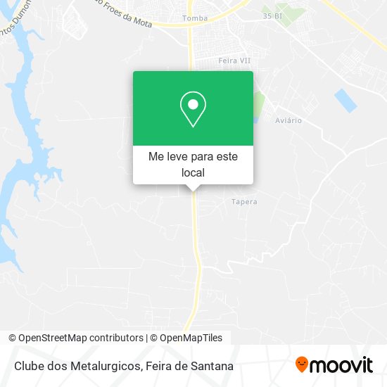 Clube dos Metalurgicos mapa