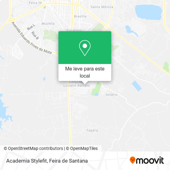 Academia Stylefit mapa