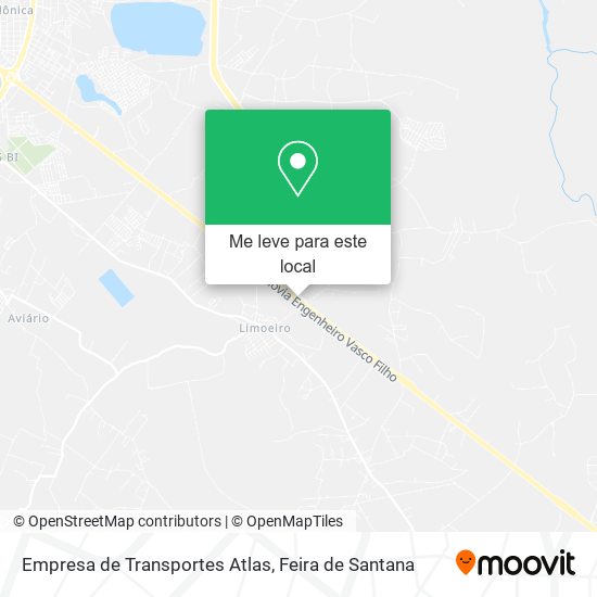 Empresa de Transportes Atlas mapa