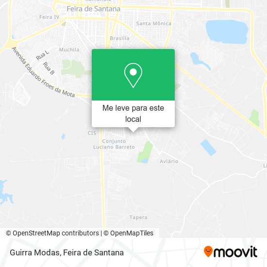 Guirra Modas mapa