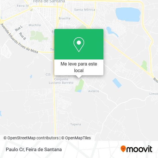 Paulo Cr mapa