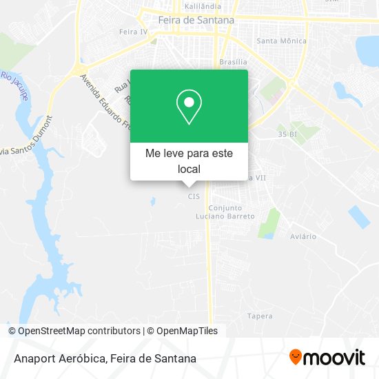 Anaport Aeróbica mapa