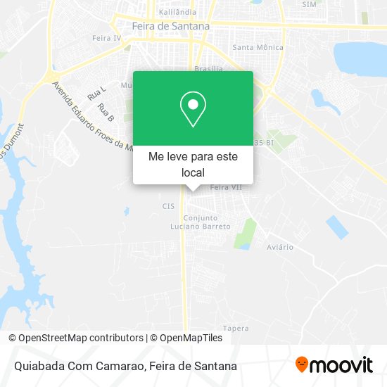 Quiabada Com Camarao mapa