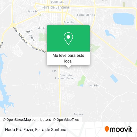 Nada Pra Fazer mapa