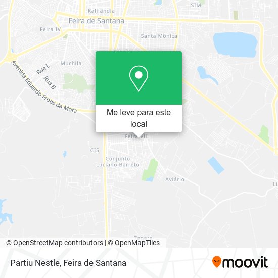 Partiu Nestle mapa