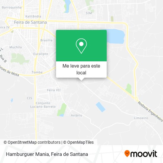 Hamburguer Mania mapa