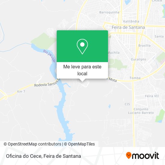 Oficina do Cece mapa